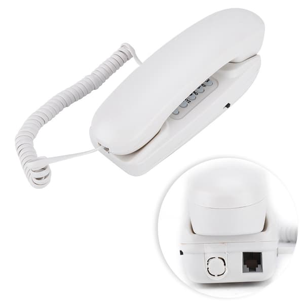 Vægmontering til fastnettelefon, hotel- og hjemmebrug