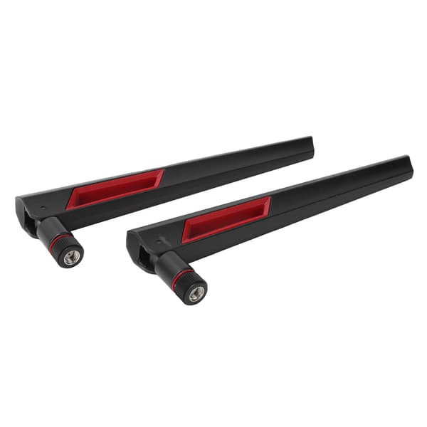 2 stk. IPEX4 til SMA-kabel for M2 WiFi Bluetooth-utvidelse med 2 stk. AC88-antenne