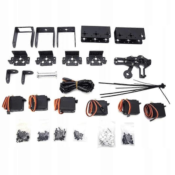 Arduino 6dof robotarm komplett set - perfekt