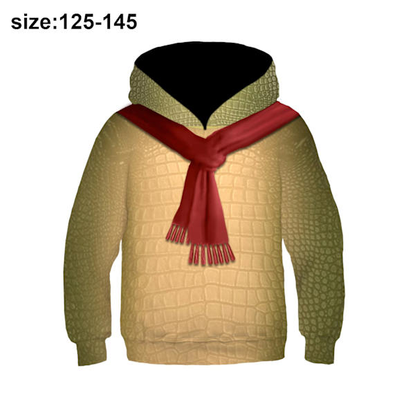 Lyle Crocodile Hættetrøje Pullover Sweatshirt