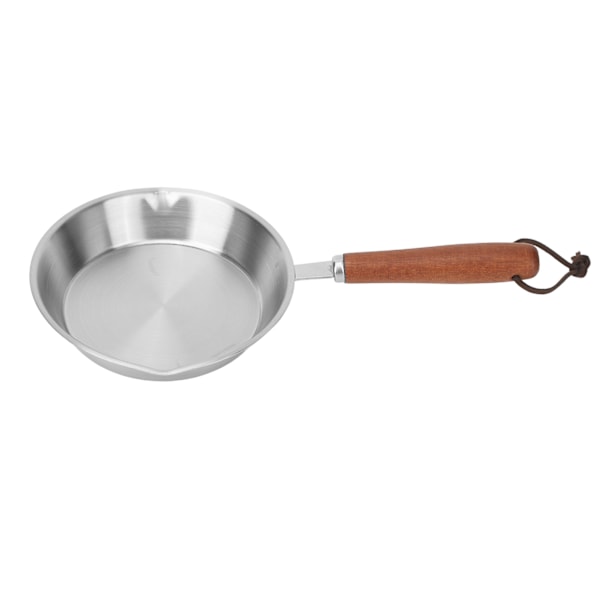 Rustfri Non-Stick Stegepande - 6,3 Tommer Æg og Stegepande til Hjem og Restaurantbrug med Induktion Kompatibilitet