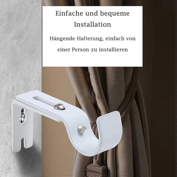 Förpackning Gardinstångsfästen, Justerbara Väggfästen