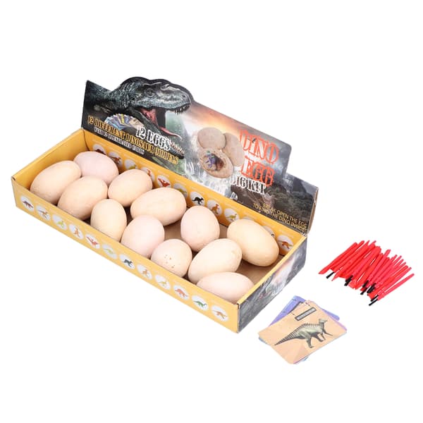 Dinosaur Egg Dig Kit Realistisk Simulering Arkeologi Pedagogisk Gave til Gutter Jenter Barn