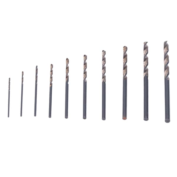 HSS Mini Borrsett for Valnøtt Trearbeid 0.8-3.0mm