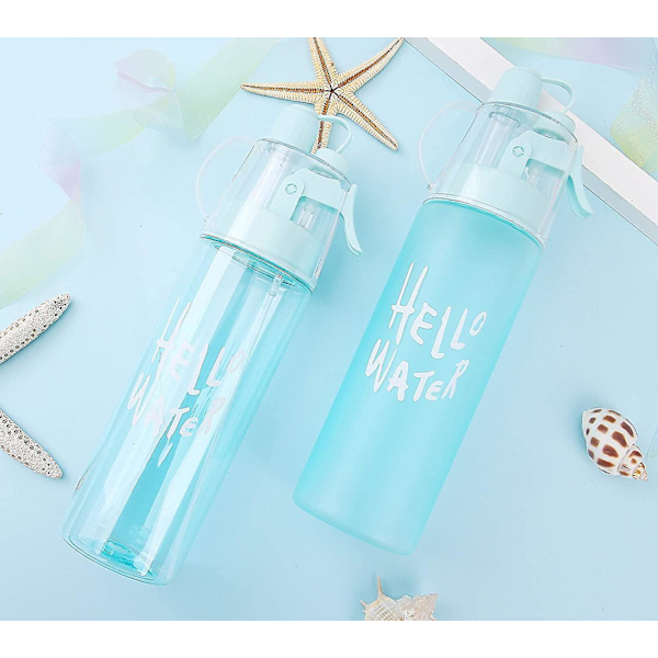 400ml sprayvattenflaska Bpa gratis sportvattenflaska
