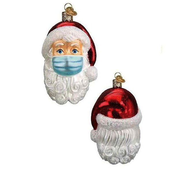 Juldekorationer Santa Bär En Mask