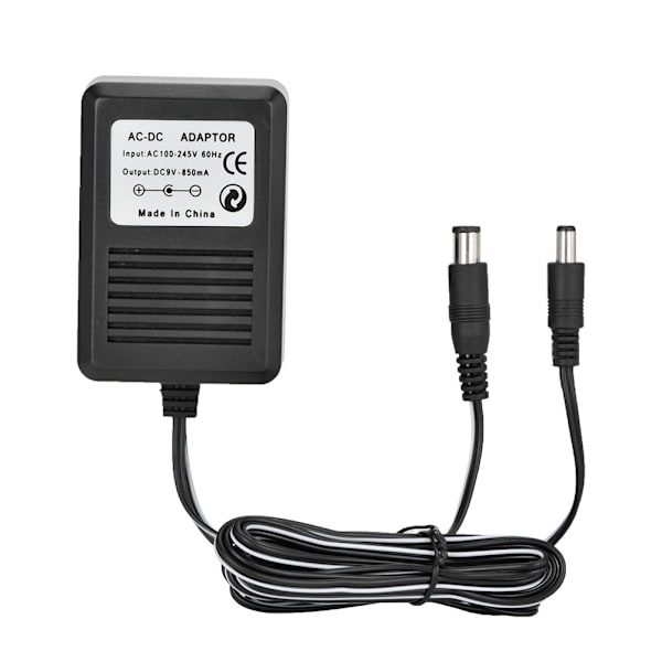 SNES GENESIS AC strømadapter 3 i 1 US-plugg