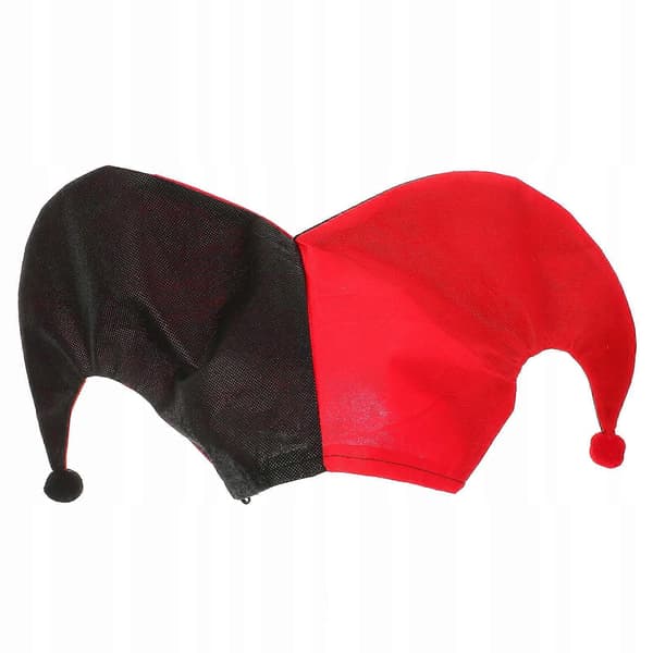Klovnin cosplay-asusteet, hattu, hullu multicolor