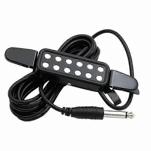 P-102 12-hulls akustisk gitar lydhull pickup magnetisk transduser