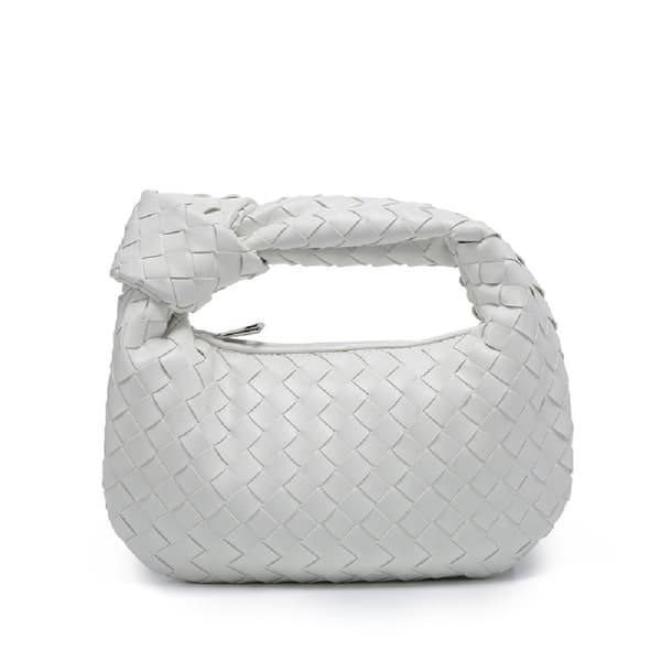 Høykvalitets vevd veske, dumpling skyveske 1 1 28*3*15cm