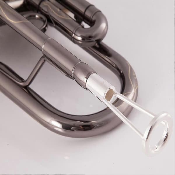 Metal Embouchure Træningsenhed til Trompet Trombone, Læbemuskelbygger