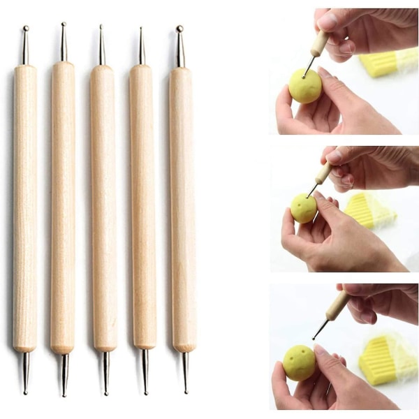 23st Polymer Clay Tools Modellering Clay Sculpting Tools Kit