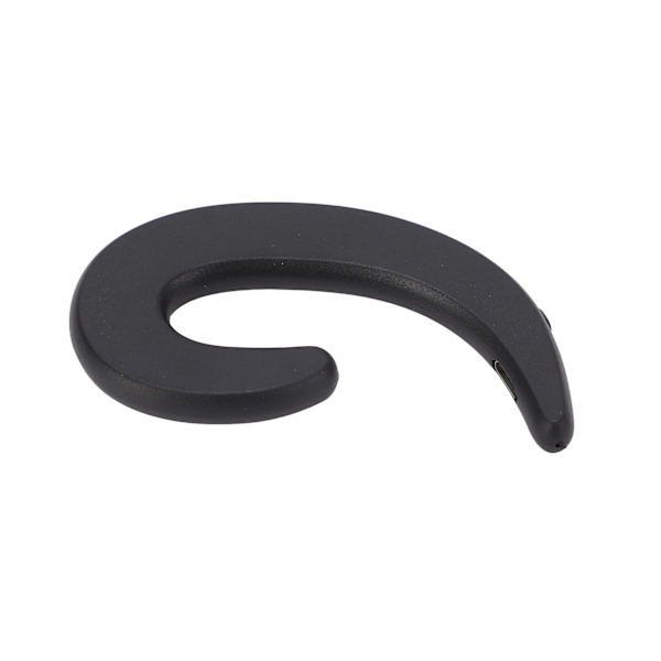 Trådløst Bluetooth ørekrok headset med mikrofon, svart