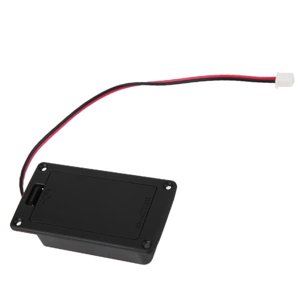 Aktiv Gitarrbas Ersättnings Batterifodral Lock Box Pickup Hållare