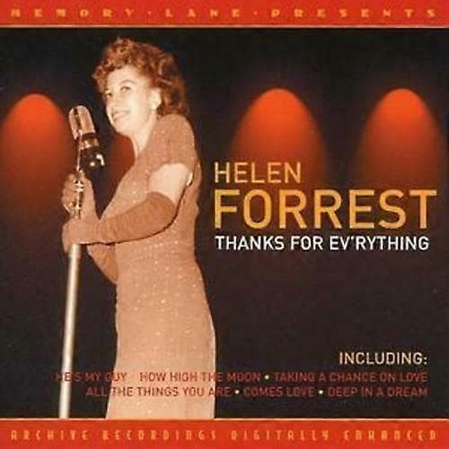 Helen Forrest Thanks for Evrything CD (2008)[dt] CD