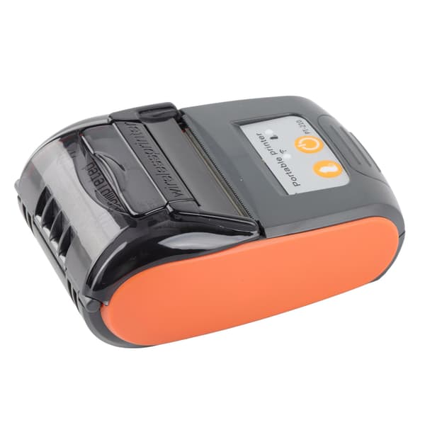 Bærbar Bluetooth Termisk Kvitteringsprinter 58mm Trådløs Kompakt Orange UK