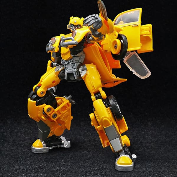 Portabel Deformerbar Bil Robot Leksak Legeringsmodell Barnpresent