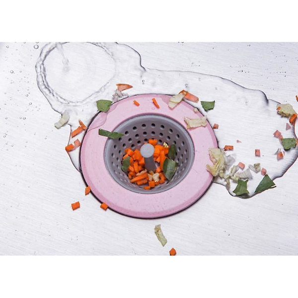 4 delar sil avloppspropp sil Pink