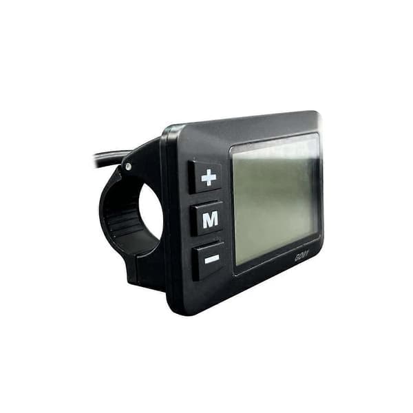 36V 48V Elcykel GD01 LCD-displaypanel med almindeligt stik E-cykel displaymåler tilbehør