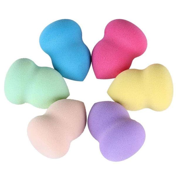 【DENGTU】Makeup Svamp Æggesvamp Pudderkvast multifärg multicolor
