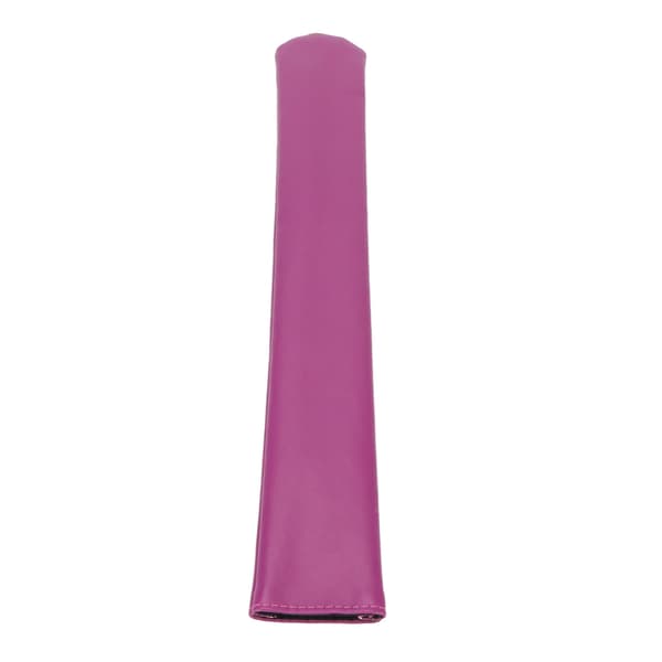 Golf Alignment Stick Holder PU Læder Headcover Lilla 33,5 cm