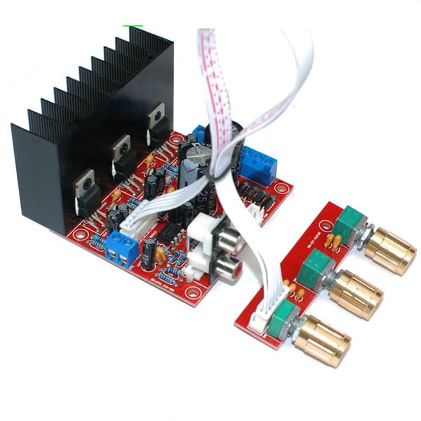 DIY 2.1-kanals datamaskinhøyttaler subwooferforsterkerkort