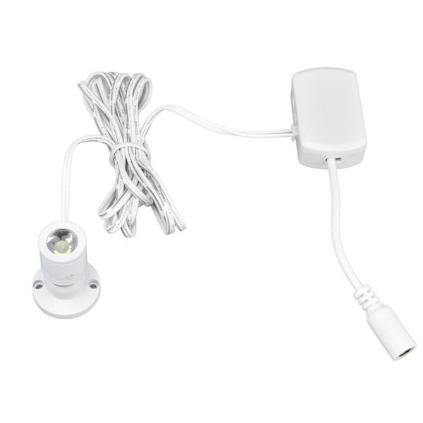 LED Underskabslampe Dæmpbar Hvid USB Drevet Vitrineskabslampe med 3 Installationsmetoder til 6