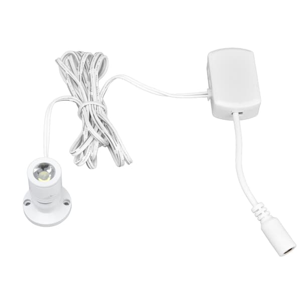 LED Underskapbelysning Dimbar Hvit USB-drevet Vitrineskapslampe med 3 Installasjonsmetoder for 6