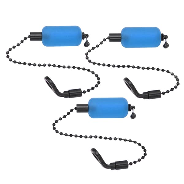 Bärbar blå fiskebobinhängare - 3PCS Bite Indicator Alerter