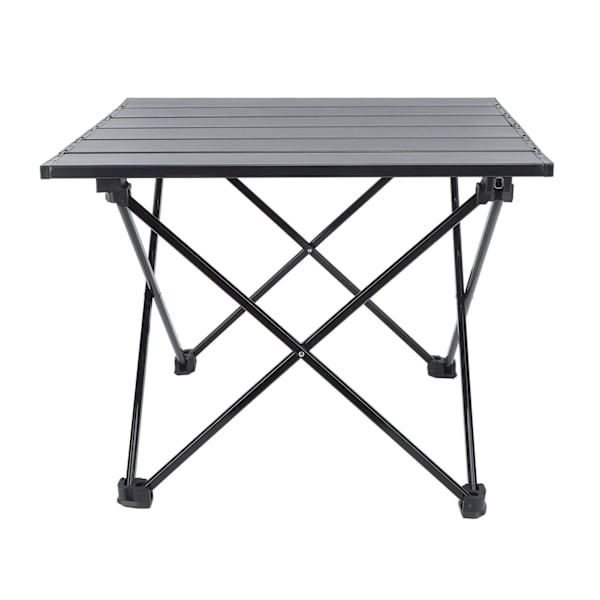 Foldbart campingbord i aluminium med stor opbevaringspose