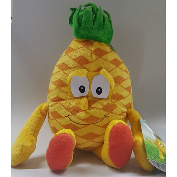Söt tecknad frukt grönsak plysch leksak docka pineapple