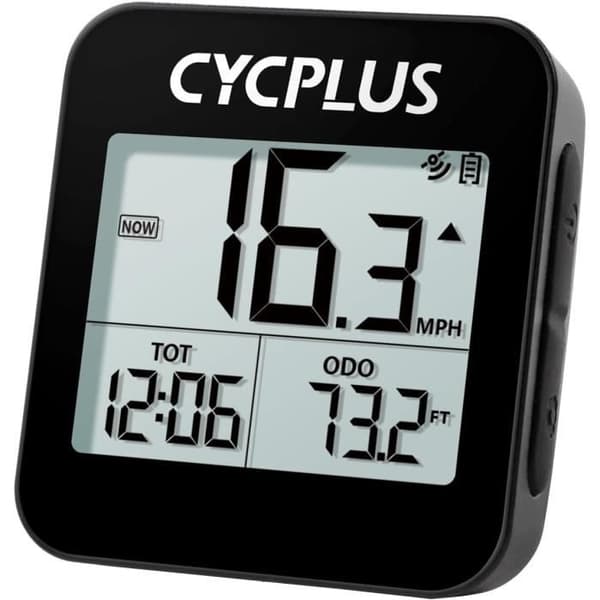 [DT]GPS Sykkelcomputer - CYCPLUS - G1 - IPX6 Vanntett - Hastighet, Avstand, Tid