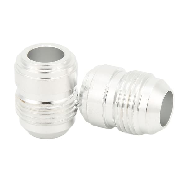 2 stk. AN10 Aluminiumlegering Han Billet Svejs i Studs Rørfitting Universal til Bil
