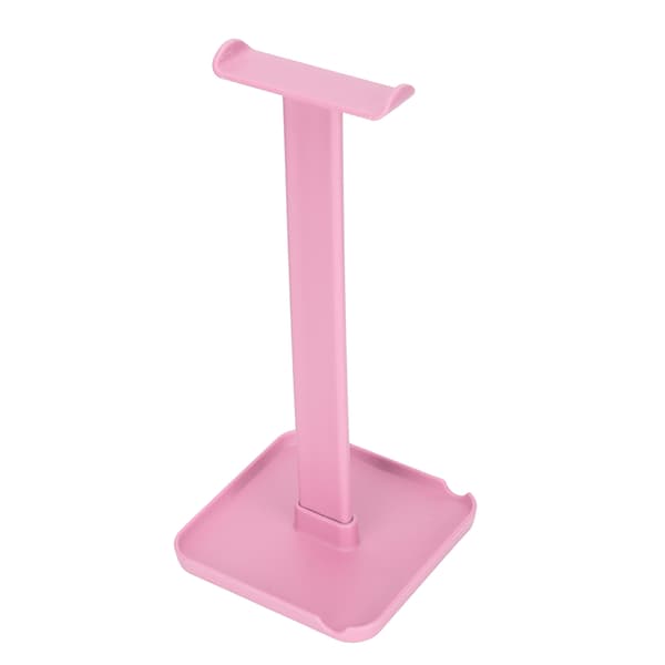 Multifunktionel Pladsbesparende Robust Holdbar Stabil Klar Pink Hovedtelefonholder