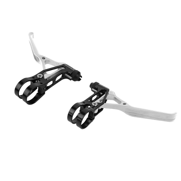 Aluminiumslegering Mountainbike Bremsegreb Styr Justerbar Sort Sølv