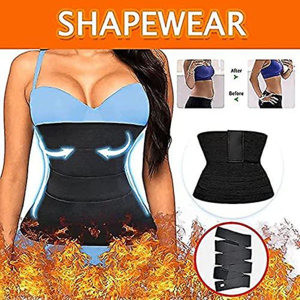 Kvinnor Slimming Magen Wrap Bälte Bastu Trimmer Bälte