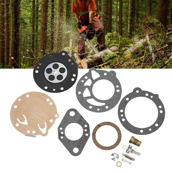 Forgasser Reparasjonssett for Motorsag, for Zama RB-42, Kompatibel med Stihl 08S, 070, 090, TS350, TS360