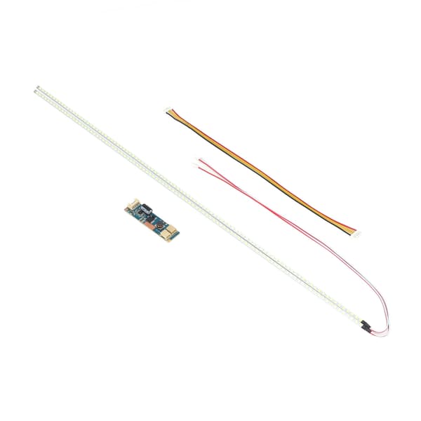 LED Baggrundslys Strip Universal PC Tilbehør Fiber Optisk Modul Kort 540mm