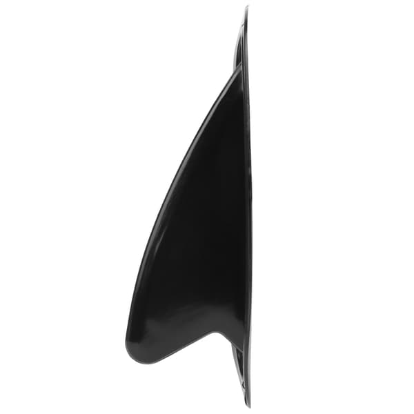 Longboard Surfbræt Fin Sort PVC Paddleboard Fin Surfbræt Tilbehør