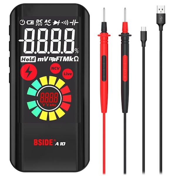 Smart digital multimeter för allmänt bruk