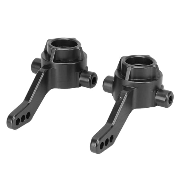 1 sæt aluminiumslegering forreste styrekop til ARRMA Typhon 1 10 RC bil opgraderingsdele sort