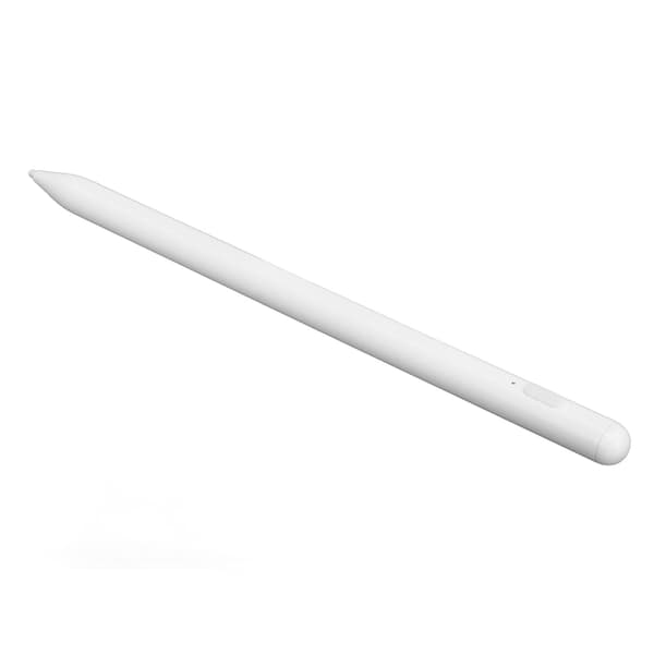 Fine Point Smart Stylus Pen med 2 spidser til iOS- og Android-tablets - Hvid