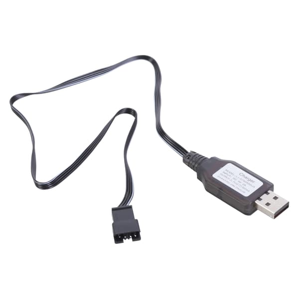 USB-opladerkabel SM4P USB-opladerkabel til 7,4 V lithiumbatterier i RC-modeller