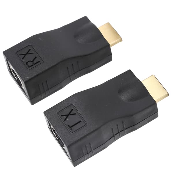 HDMI - RJ45 Ethernet -jatkoadapteri Cat5e Cat6 -kaapelille