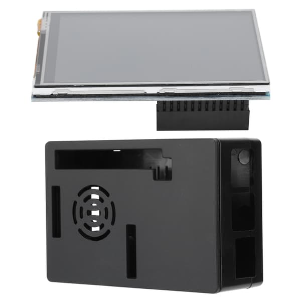 Raspberry Pi 3 B ABS Skallveske 3,5 tommers berøringsskjerm tilbehørssett