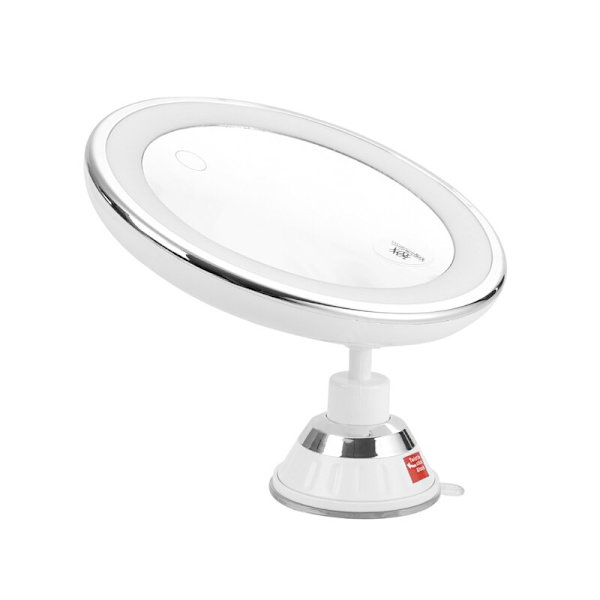 Sminkspegel 10x förstorande 14 led belyst spegel pekströmbrytare Touch Switch