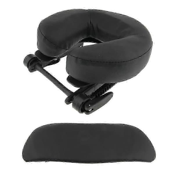 [DT]Salong Massagebord Ansiktsvägg Vikbar SPA-stol Nackstöd Plattform Kudde black