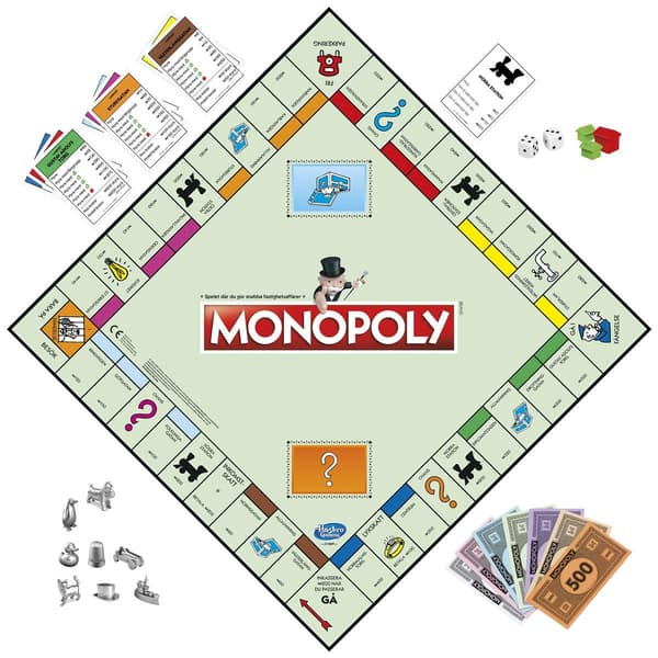 Hasbro Game Monopol Klassisk