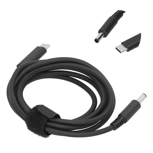 USB C til DC 4.5x3.0mm hann strømadapterkabel for Dell Laptop