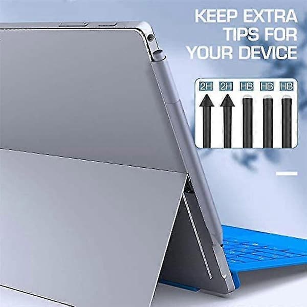 5 stk. pennutskifting Stylus Pennutskifting 2t Utskiftningssett for Surface Pro 7/6/5/4/bok/studio/go[dt]